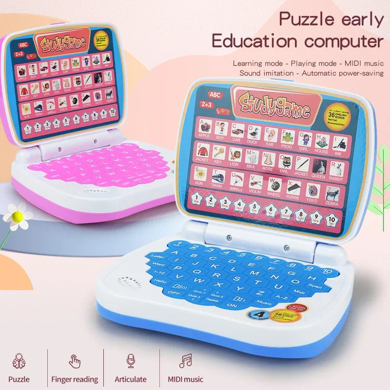 Kids Educational Laptop Toy – Interactive Learning Computer for Ages 3+